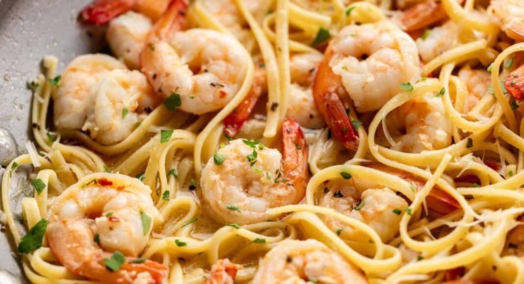 15 Minute Shrimp Scampi - The Stay At Home Chef