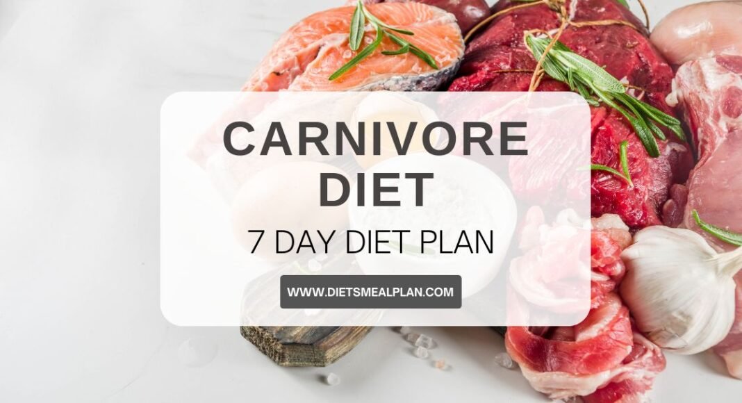 7 Day Carnivore Diet Plan