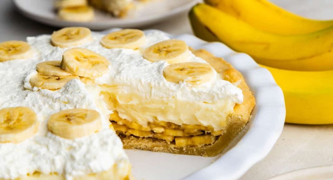 Banana Cream Pie - The Stay At Home Chef