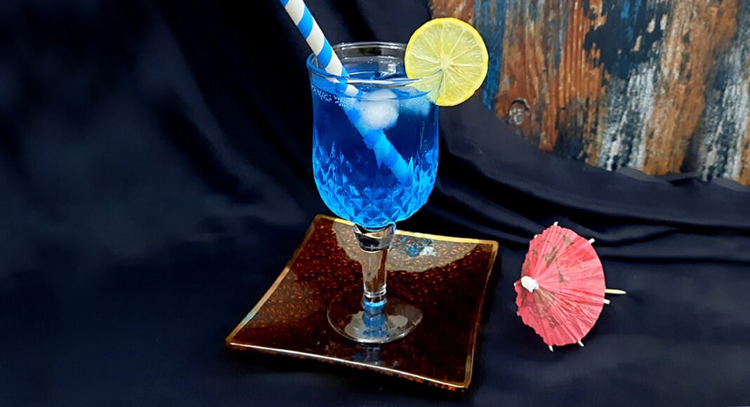 Blue Lagoon Mocktail Recipe - Mads' Cookhouse