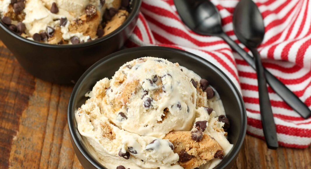 Chips Ahoy Ice Cream - Barefeet in the Kitchen