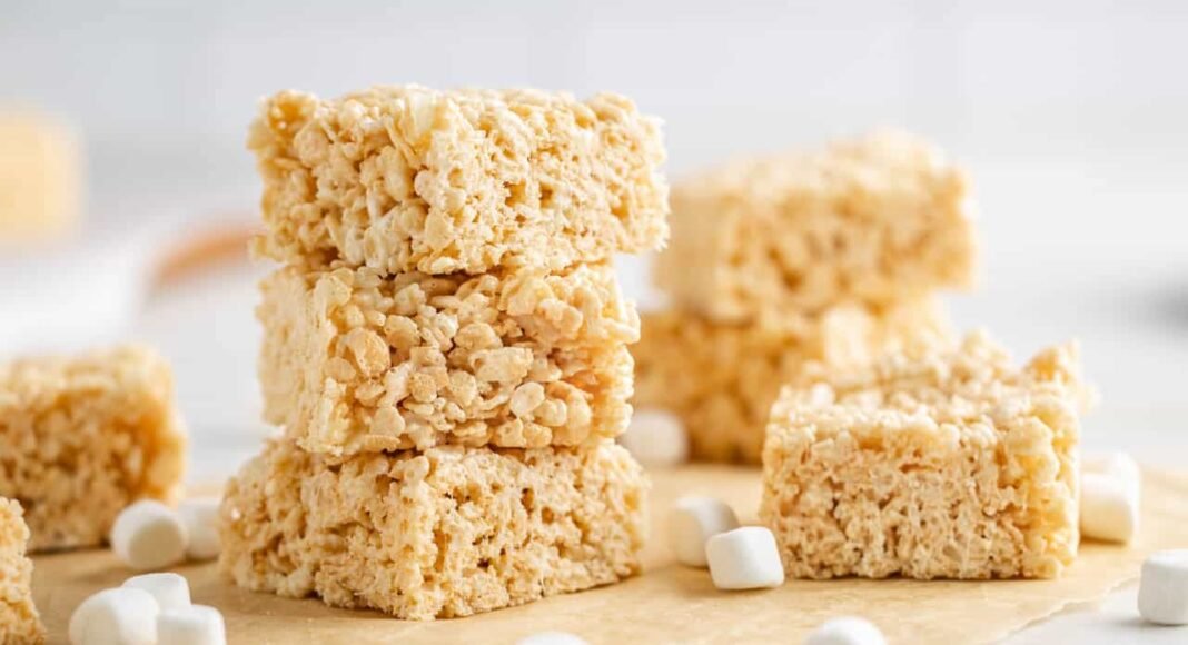 Classic Rice Krispie Treats - The Stay At Home Chef