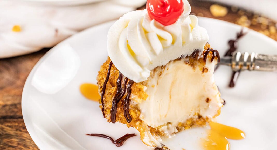 Fried Ice Cream - The Stay At Home Chef