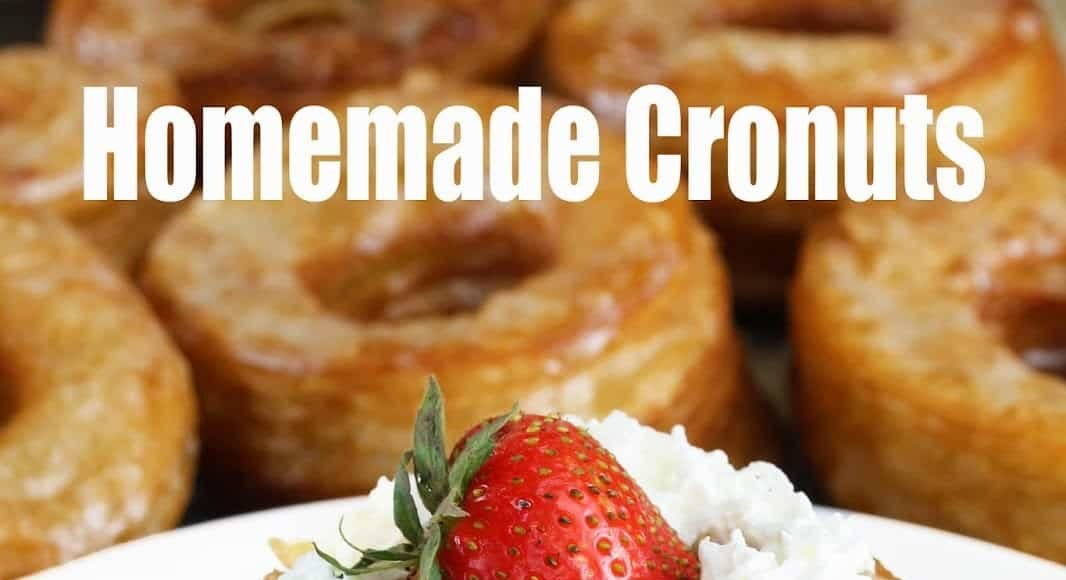 Homemade Cronuts