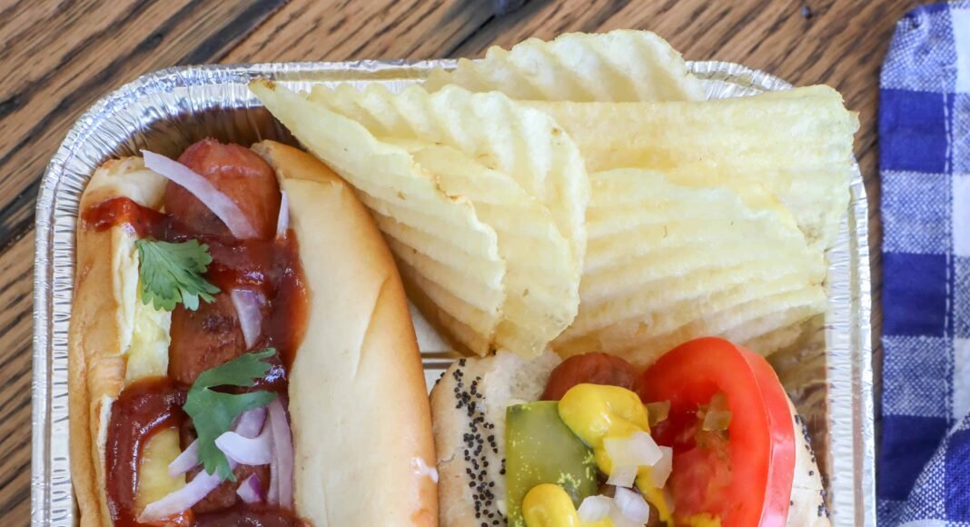 Build Your Own Hot Dog Bar