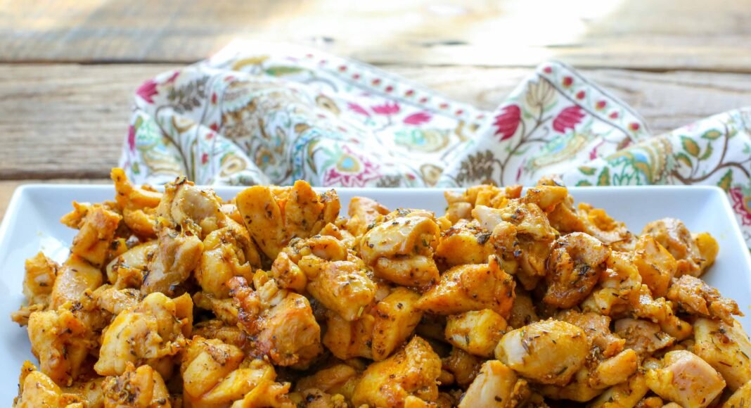 Indian Chicken Bites - Barefeet in the Kitchen