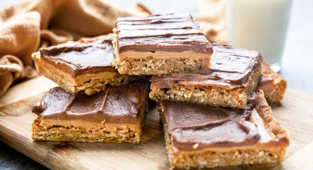 Lunch Lady Peanut Butter Bars