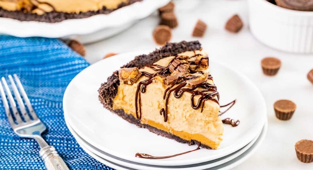 Perfect Peanut Butter Pie - The Stay At Home Chef