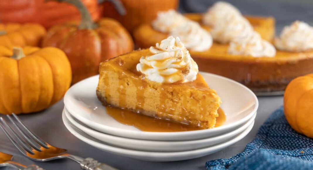 Perfect Pumpkin Cheesecake - The Stay At Home Chef