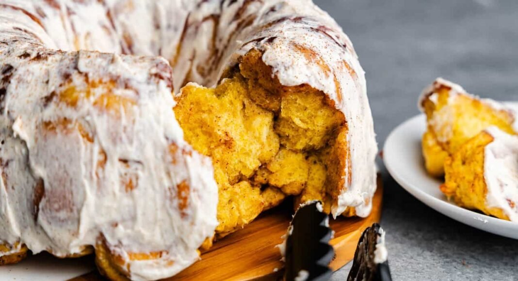 Pumpkin Pull-Apart Bread - The Stay At Home Chef