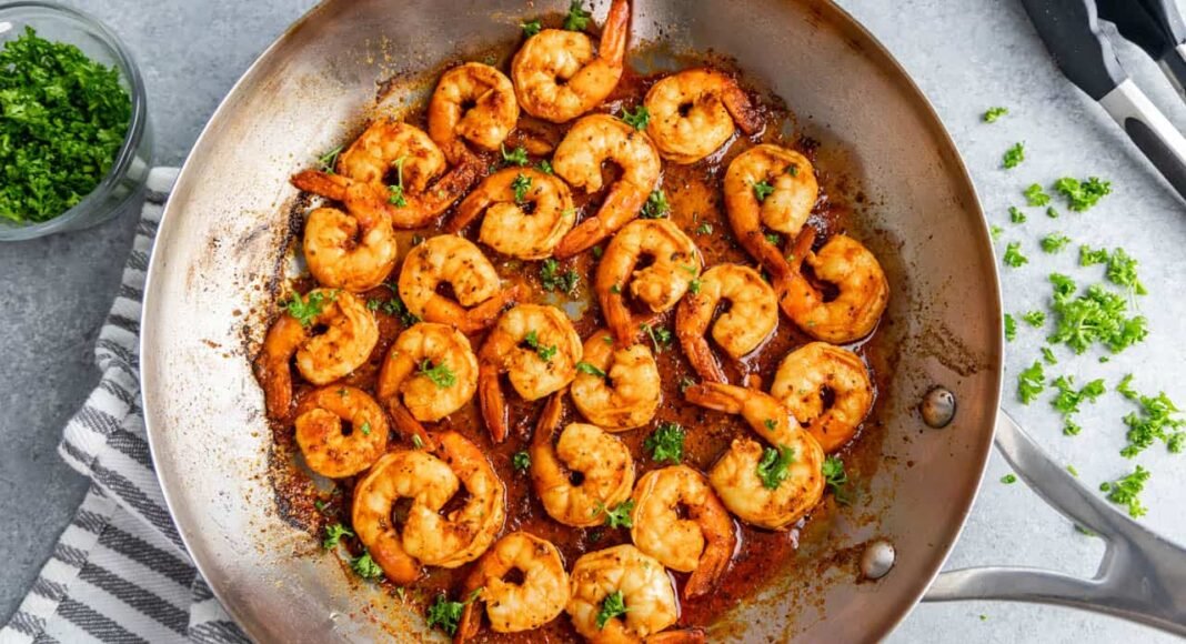 Simple Sautéed Shrimp - The Stay At Home Chef