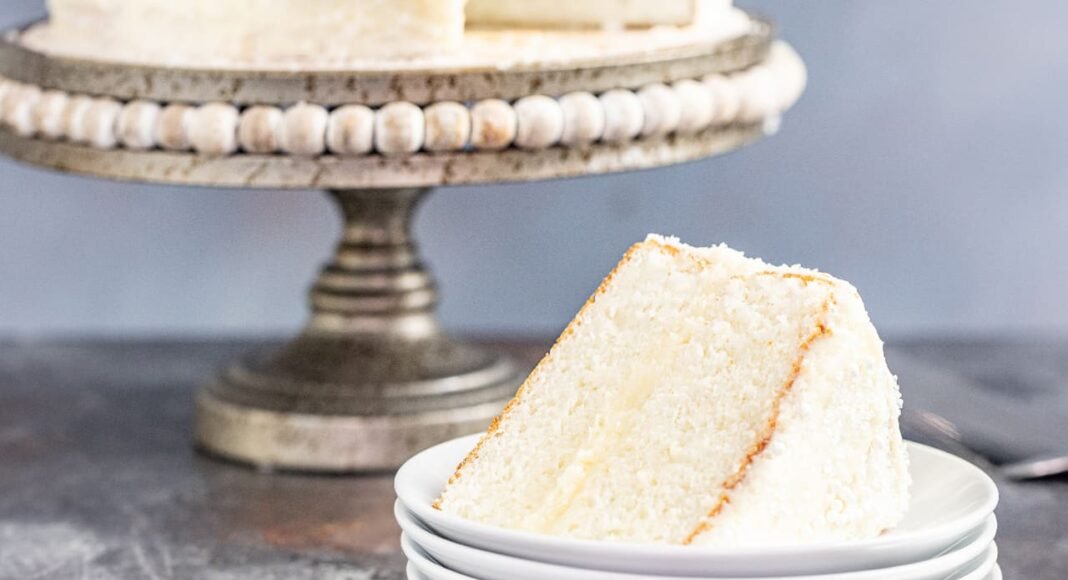 The Most Amazing White Cake