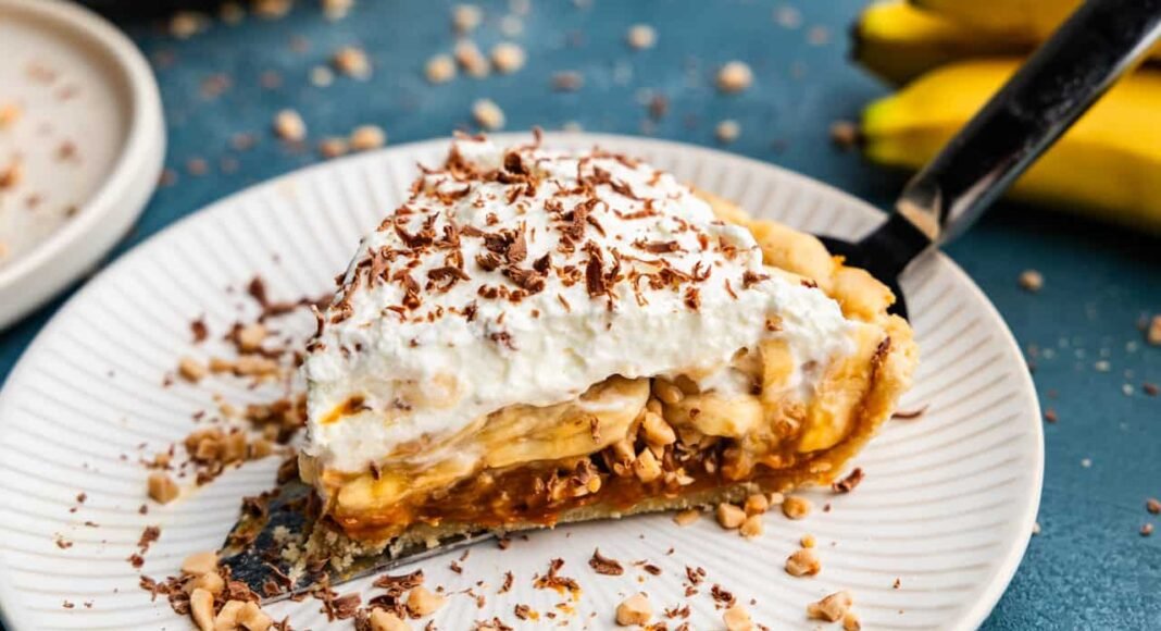 Toffee Banoffee Pie - The Stay At Home Chef