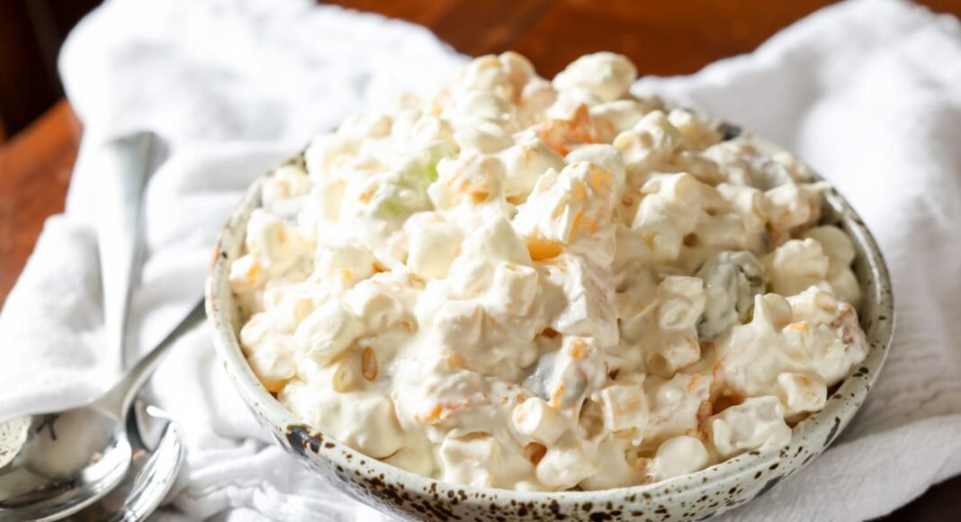 Frog Eye Salad - Cookies and Cups