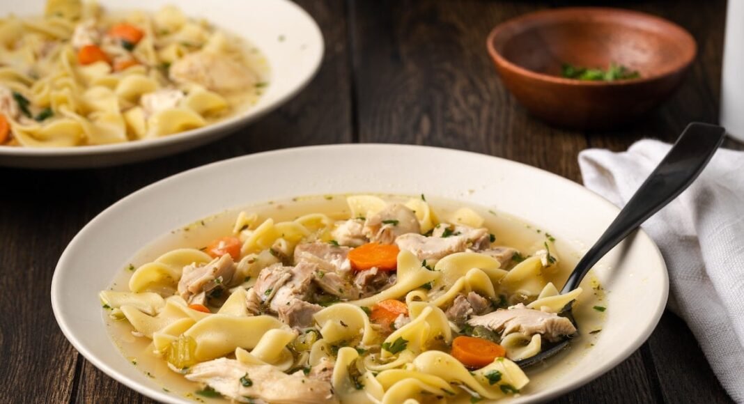 Instant Pot Chicken Noodle Soup