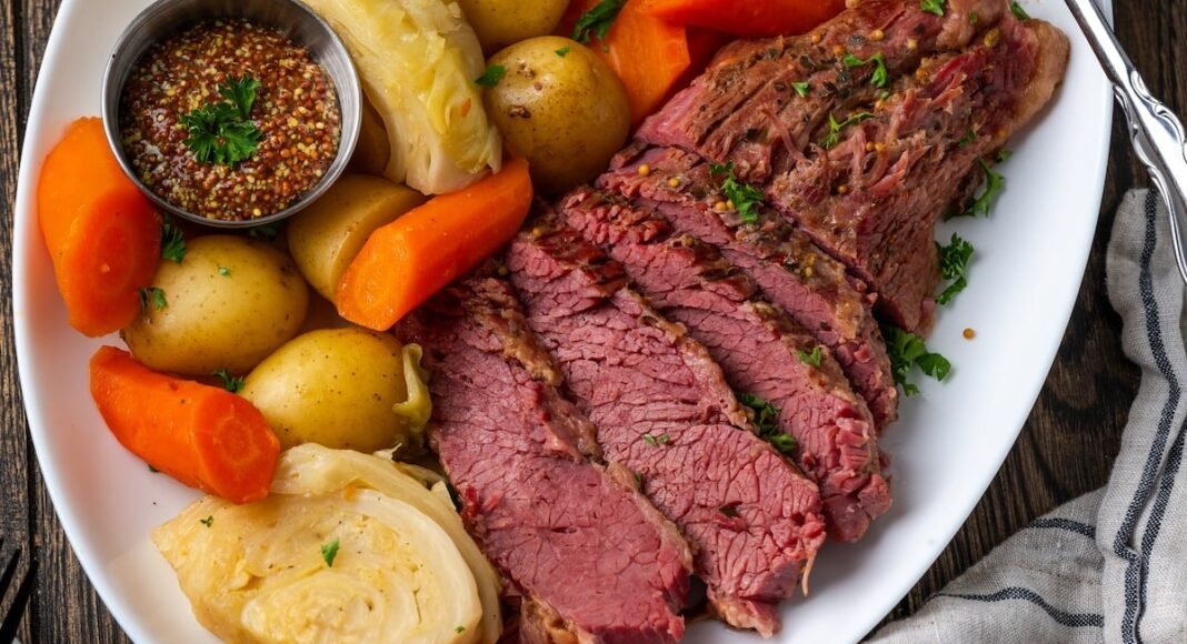 Instant Pot Corned Beef and Cabbage