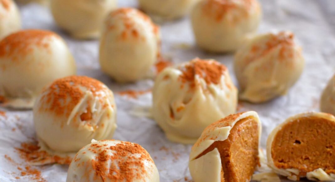 Get Into the Spirit of Halloween With These Pumpkin Spice Truffles – One Green Planet
