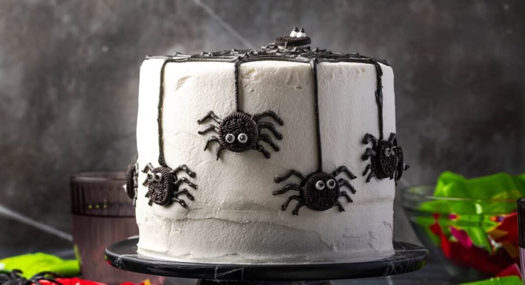 Spider Cake | Cookies & Cups