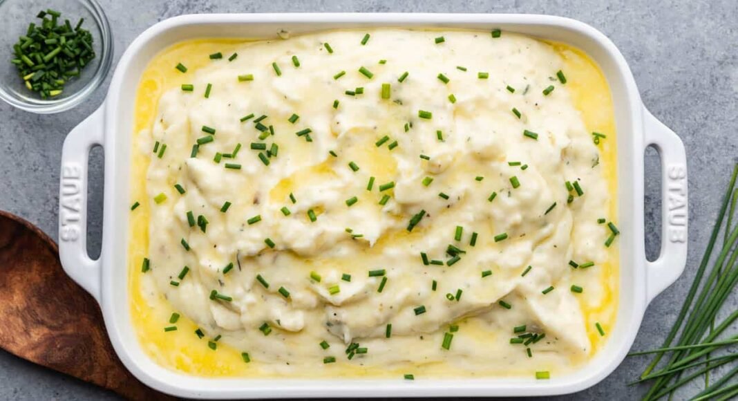 Herbed Butter Mashed Potatoes