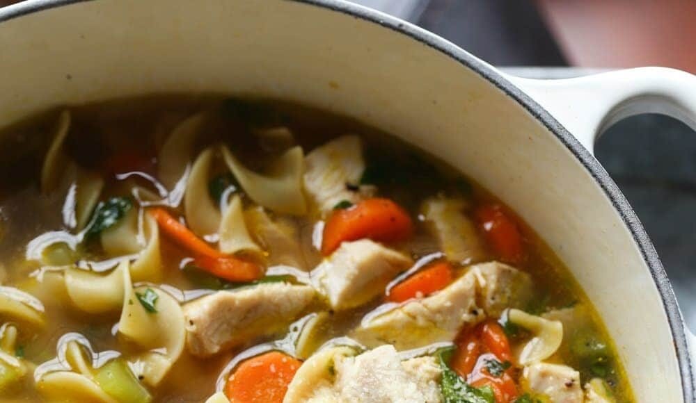 The Very Best Homemade Chicken Noodle Soup