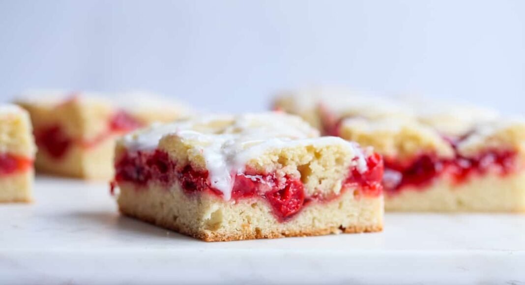 Cobblestone Cherry Cake | Cookies and Cups