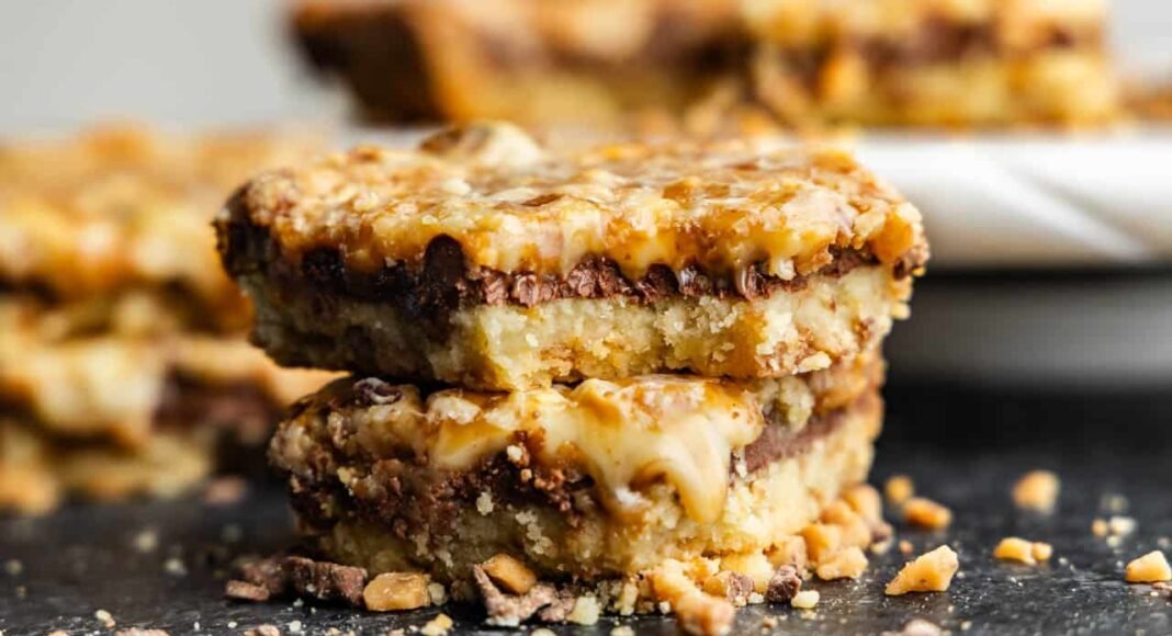 Toffee Dessert Bars - The Stay At Home Chef