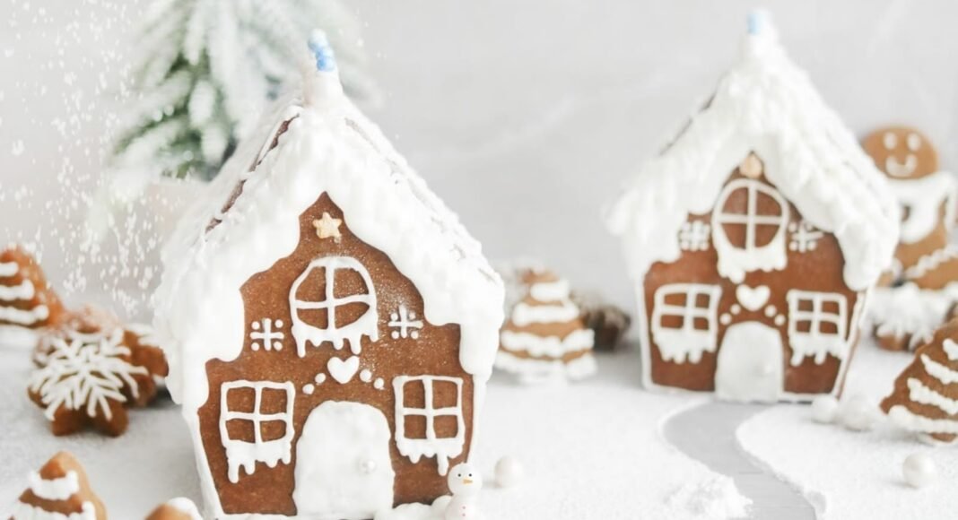 Simple Gingerbread Houses [Vegan, Gluten-Free, Wheat-Free] – One Green Planet