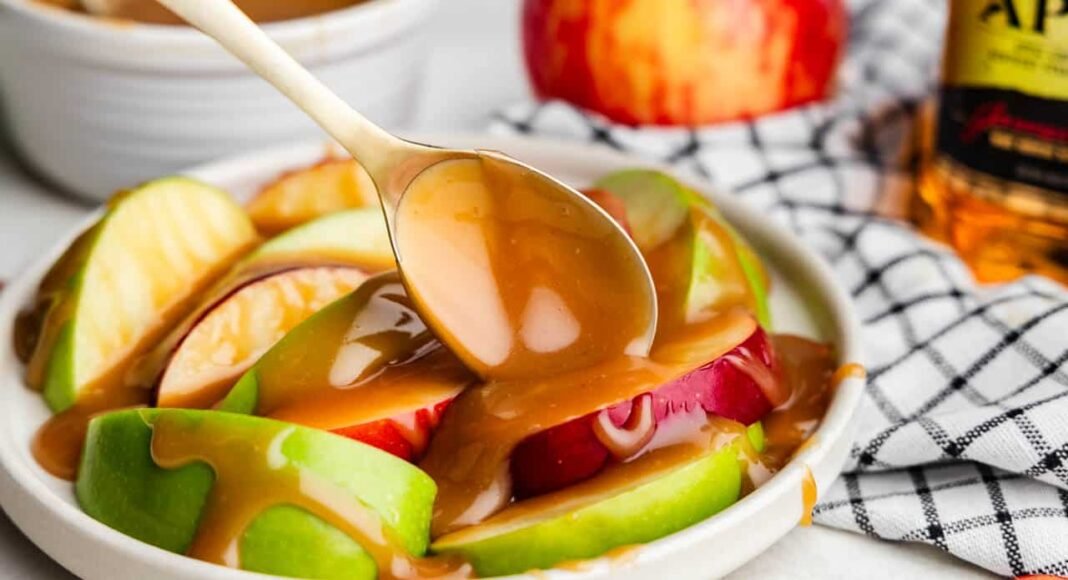 Caytlin's Famous Apple Bourbon Caramel Sauce