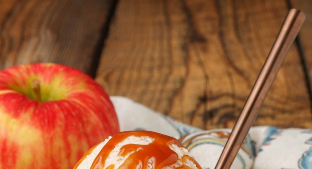 Apple Cider Ice Cream - Barefeet in the Kitchen