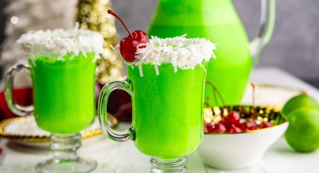 Grinch Punch - The Stay At Home Chef