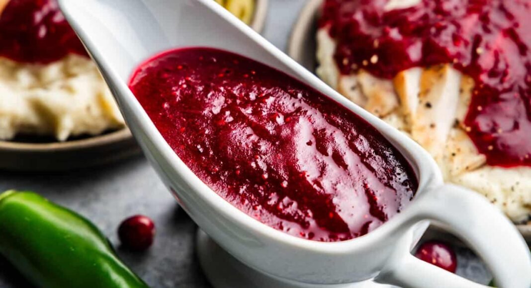 Jalapeño Cranberry Sauce