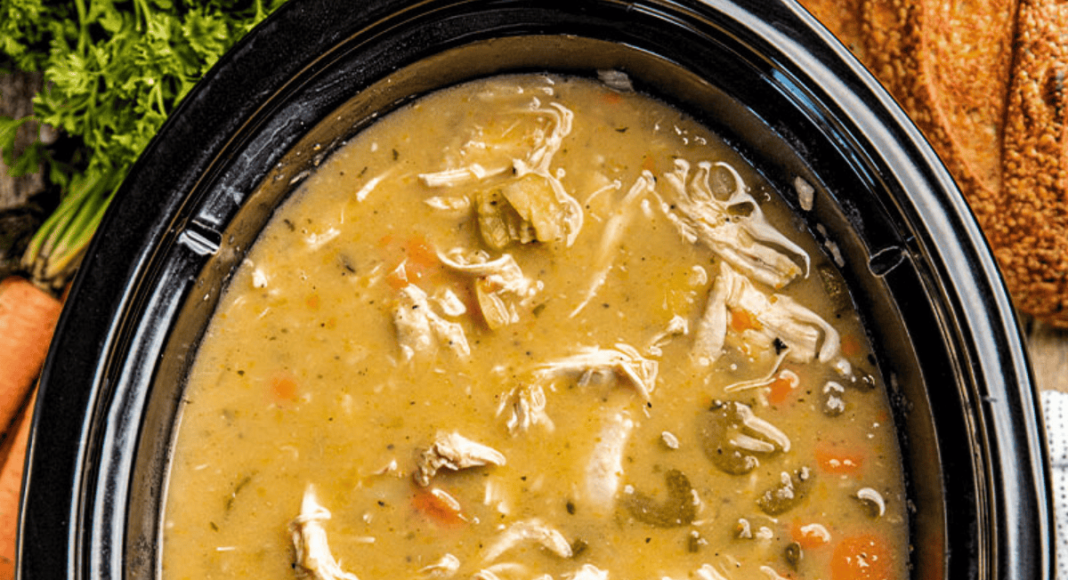 Slow Cooker Turkey Soup