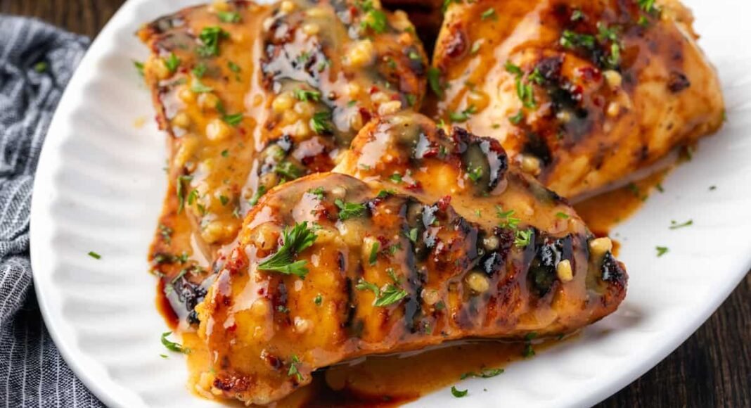 Honey Mustard Chicken (Grilled or Baked)