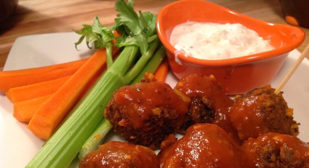 Buffalo Tempeh Meatballs [Vegan] – One Green Planet