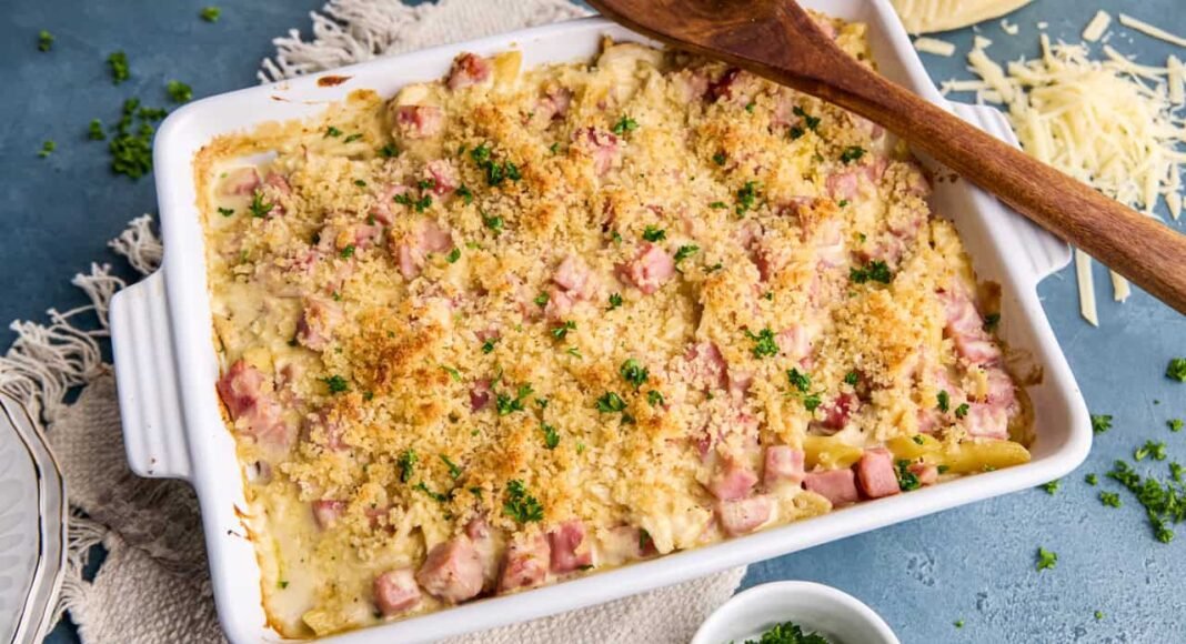 Chicken Cordon Bleu Casserole - The Stay At Home Chef
