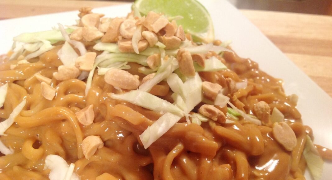 Cold Thai Peanut Noodles