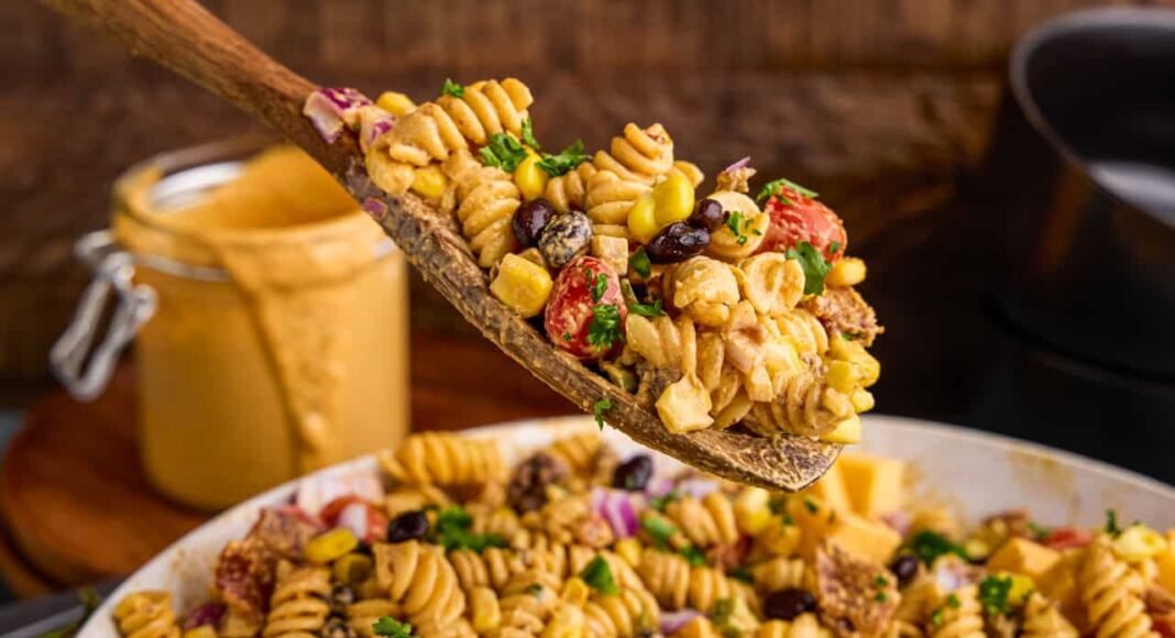 Cowboy Pasta Salad - The Stay At Home Chef