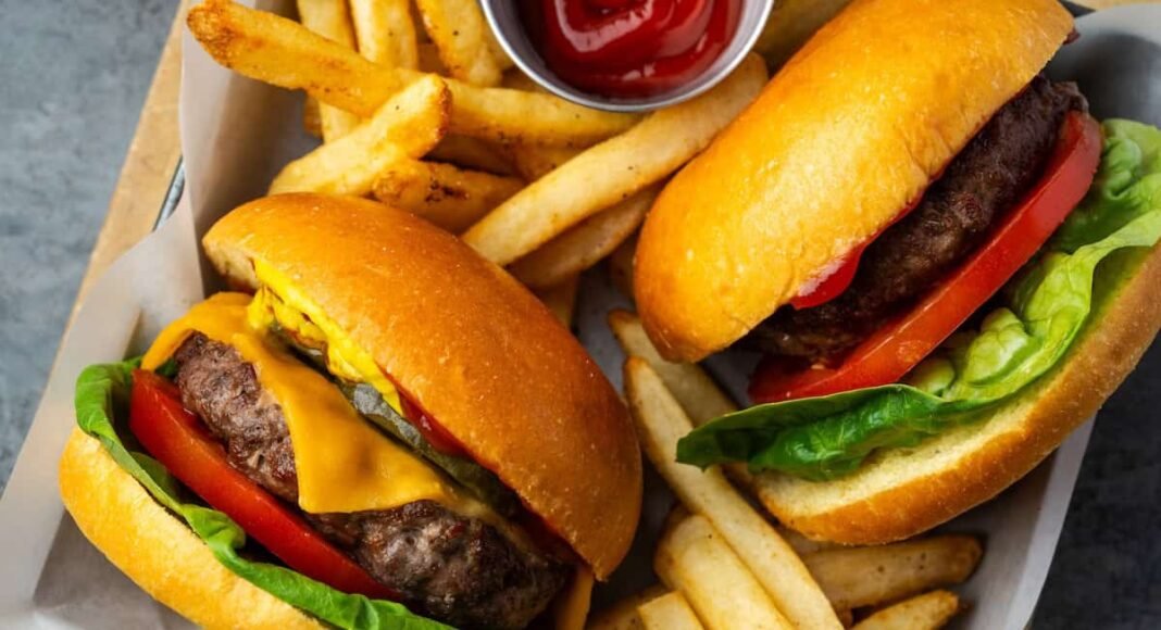 Air Fryer Burgers | Cookies & Cups