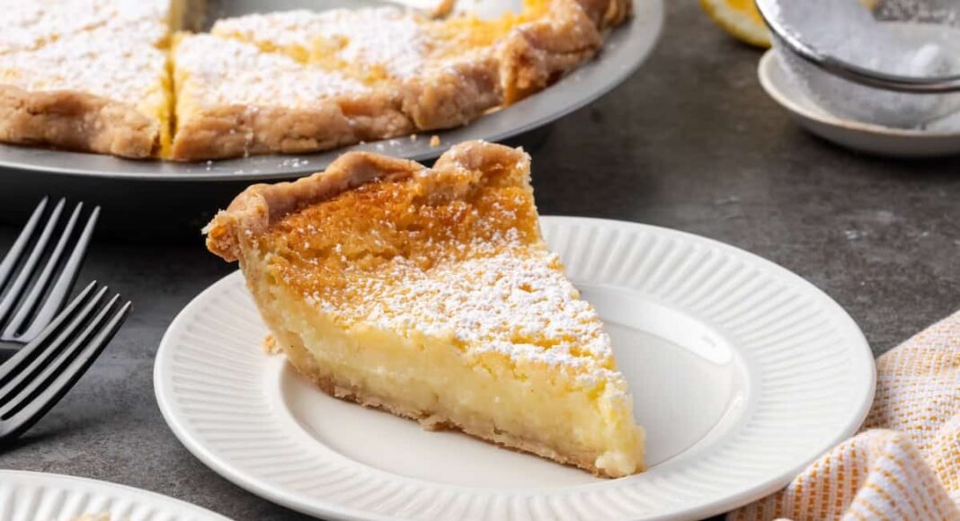 Buttermilk Pie | Cookies & Cups