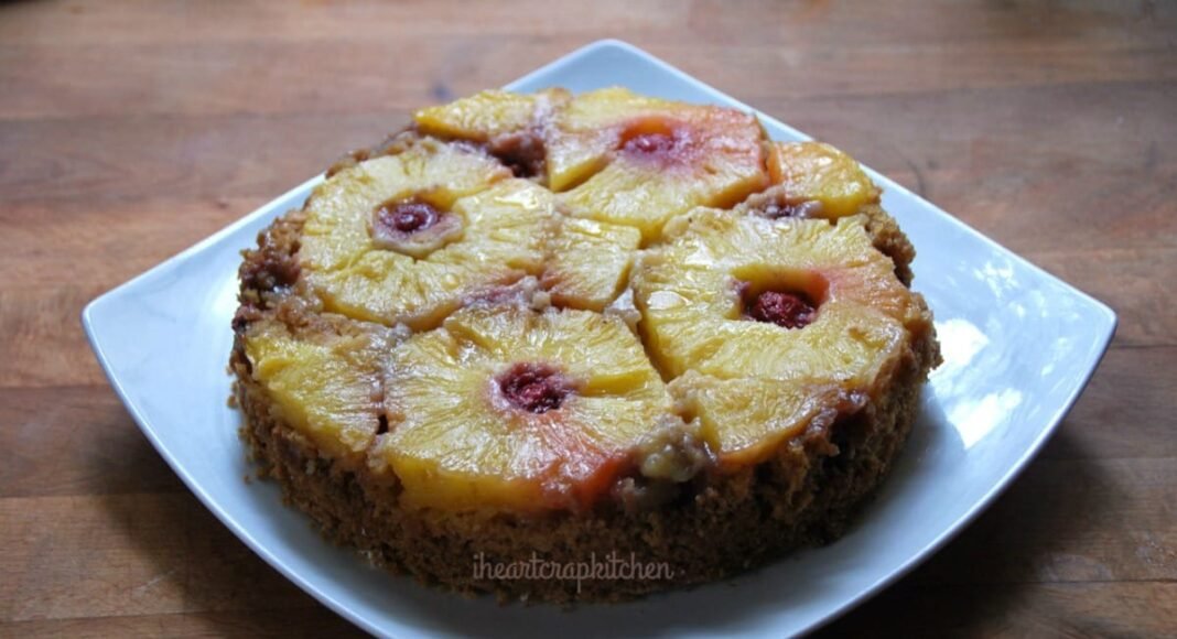 Pineapple Upside-Down Cake [Vegan]