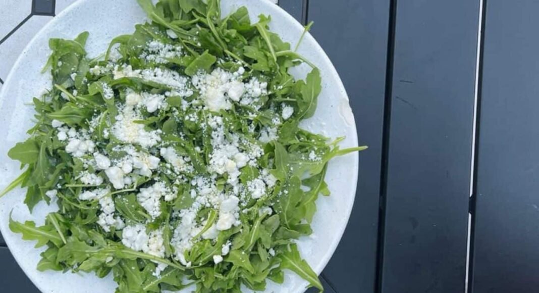 Try This Way: The Best Arugula Goat Cheese Salad (Low-Carb)