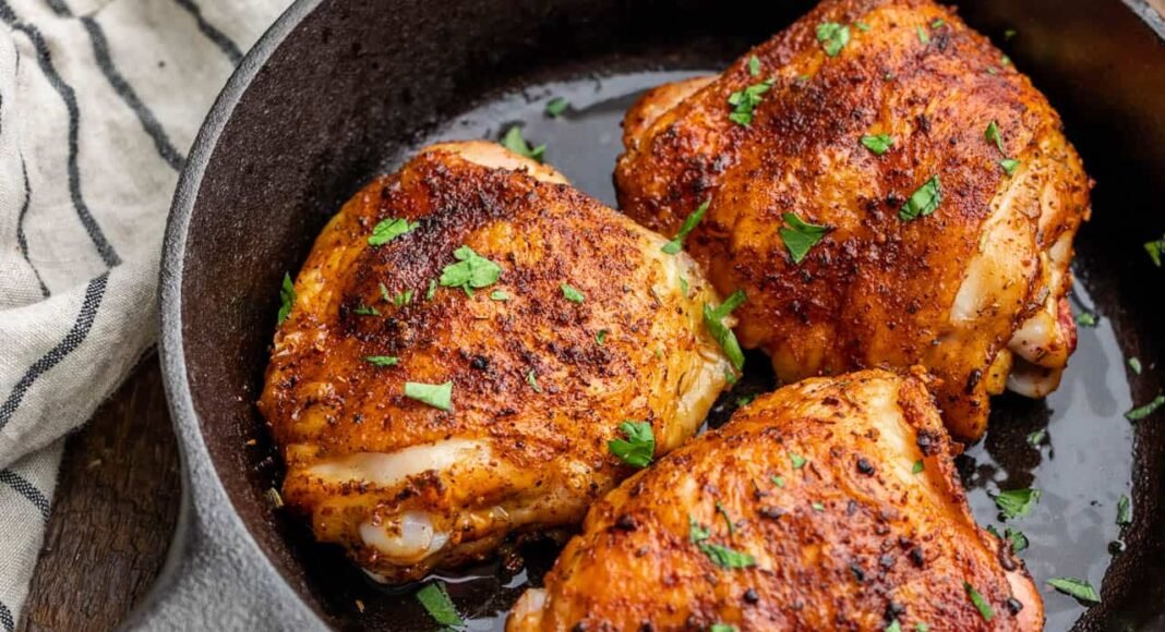 Simple Smoked Chicken Thighs - The Stay At Home Chef