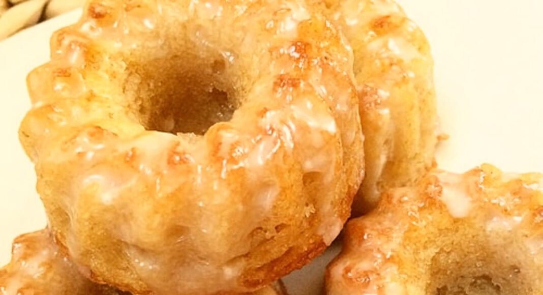 Mini Lemon Lavender Bundt Cakes [Vegan]
