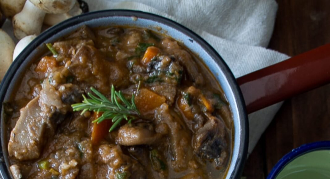 High-Protein Healthy Mushroom Stew [Vegan] – One Green Planet