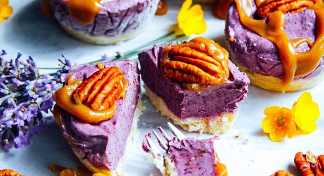 Raw Pecan Blueberry Spiced Cheesecakes [Vegan, Gluten-Free] – One Green Planet