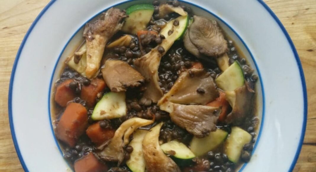 Hearty Black Beluga Lentil Stew [Vegan, Gluten-Free]