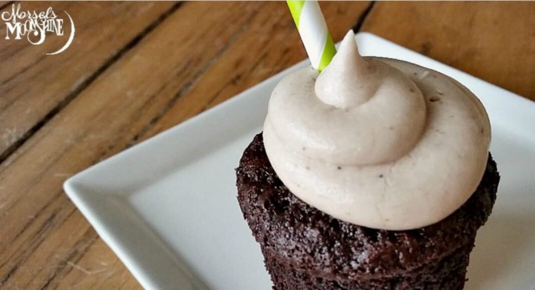 Chocolate Stout Cupcakes With Irish Cream Frosting [Vegan]