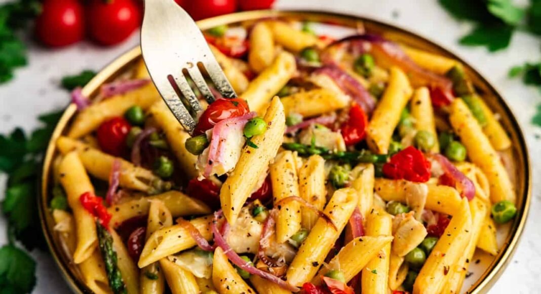 Creamy Pasta Primavera