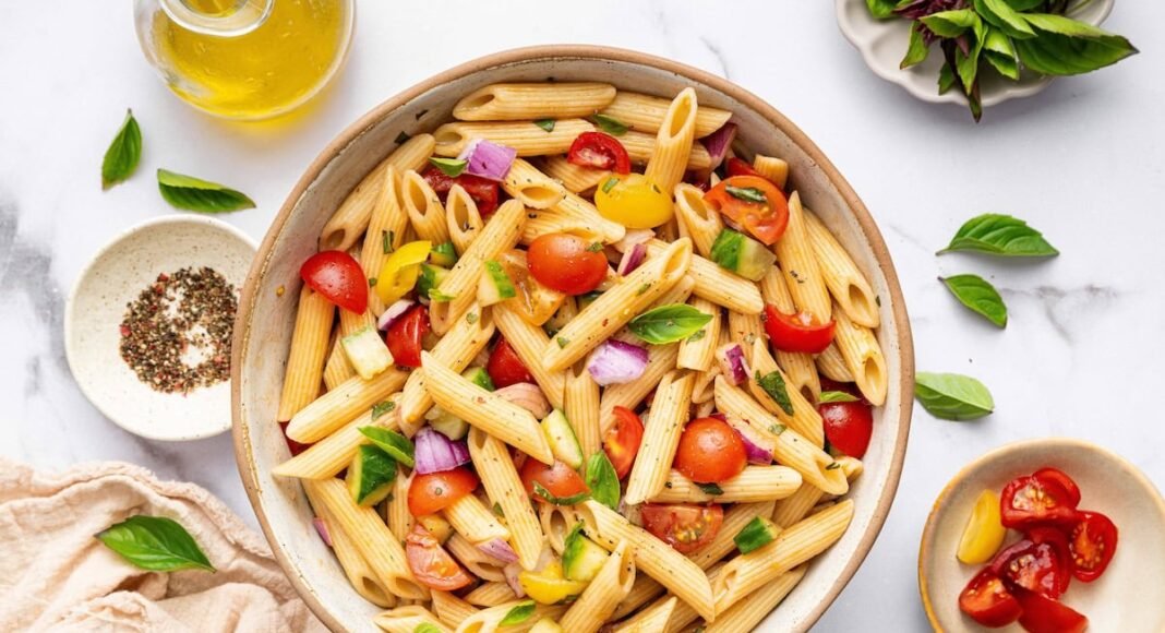 My Favorite Healthy Pasta Salad for Summer