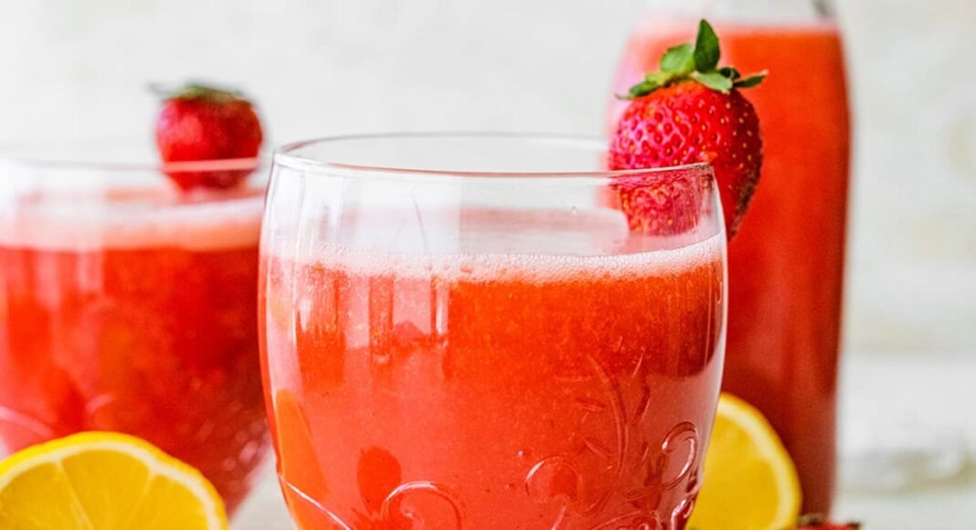 Easy Strawberry Juice